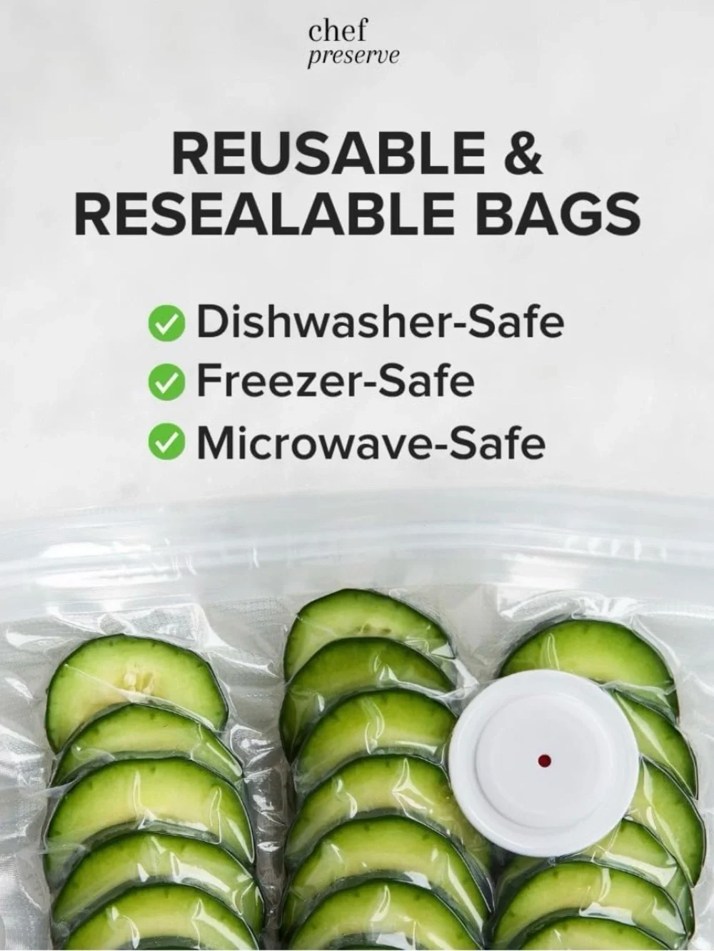 Vacuum Seal Bags - 30 Count